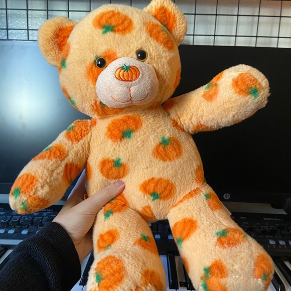 pumpkin pal teddy build a bear
